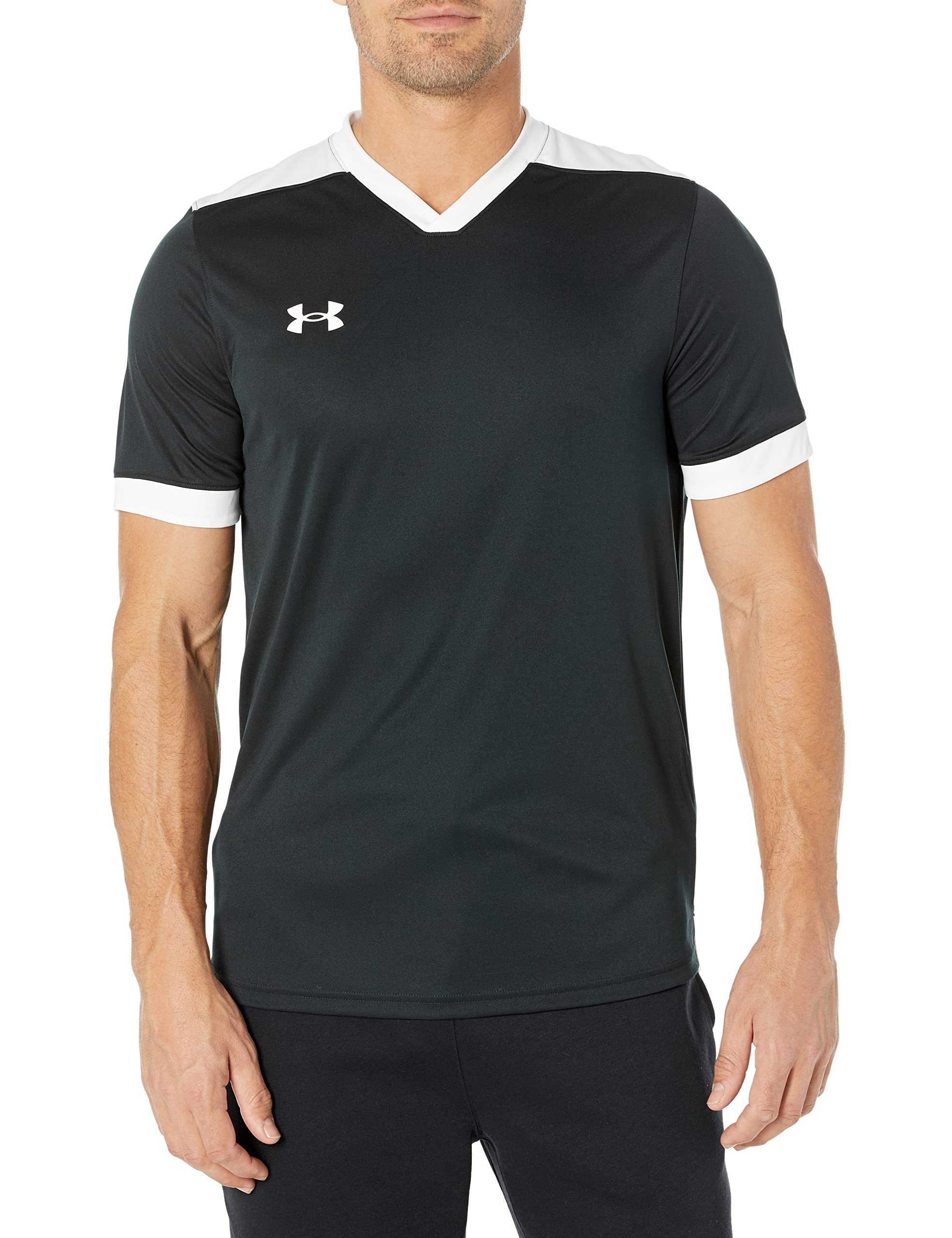 Camiseta Under Armour Maquina 3.0 para Hombre (001) Negra / / Blanca Talla Mediana