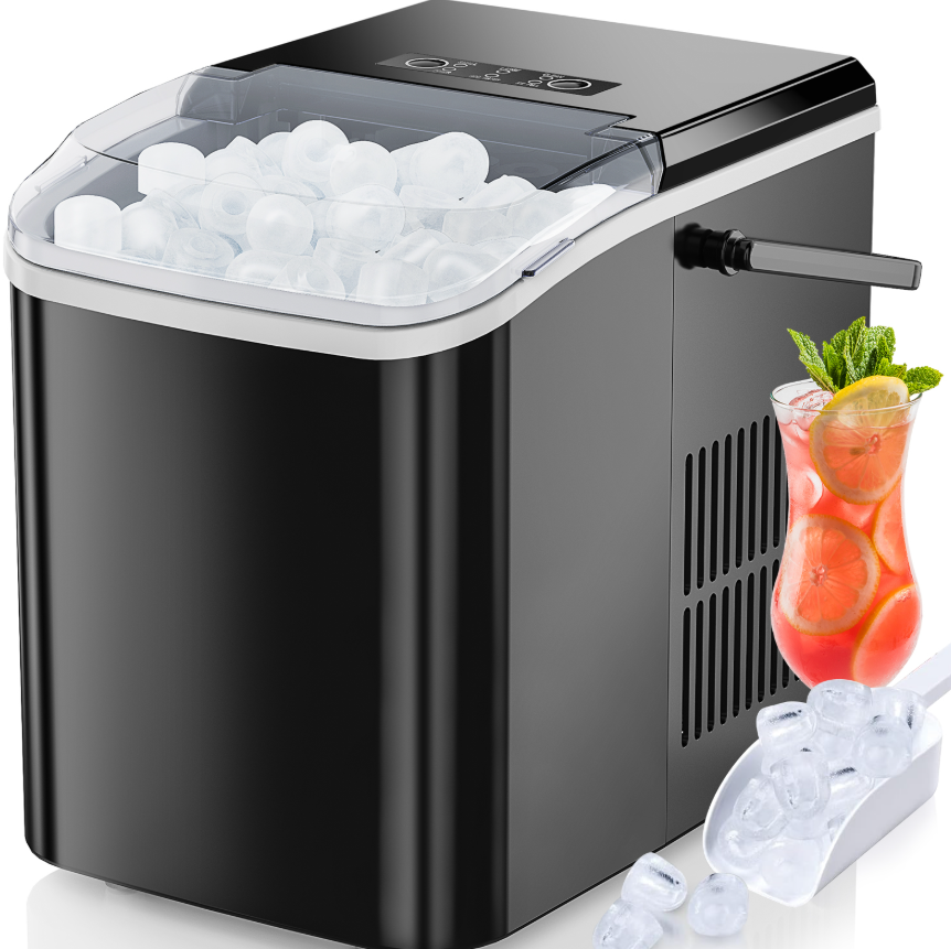 Máquina Portátil para Hacer Hielo de Encimera