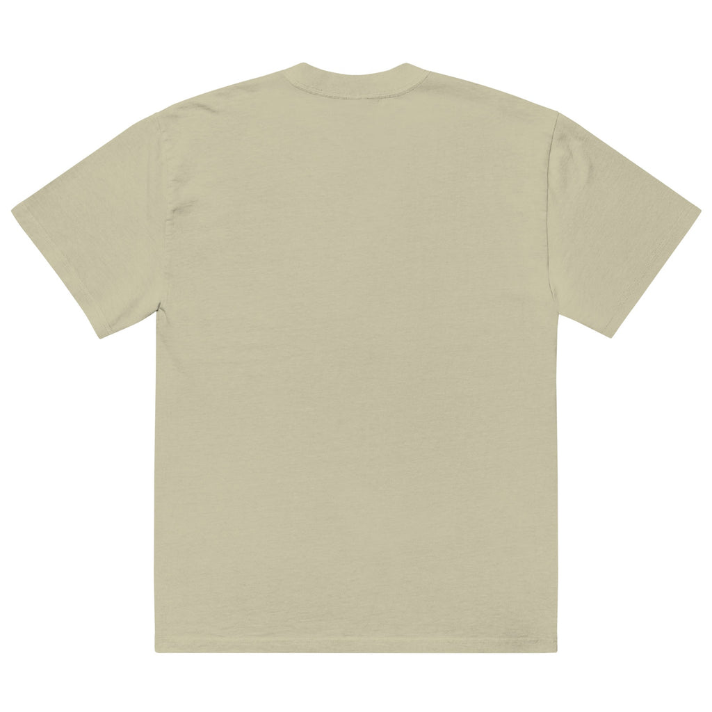Camiseta Oversized Tropical Seas desgastada
