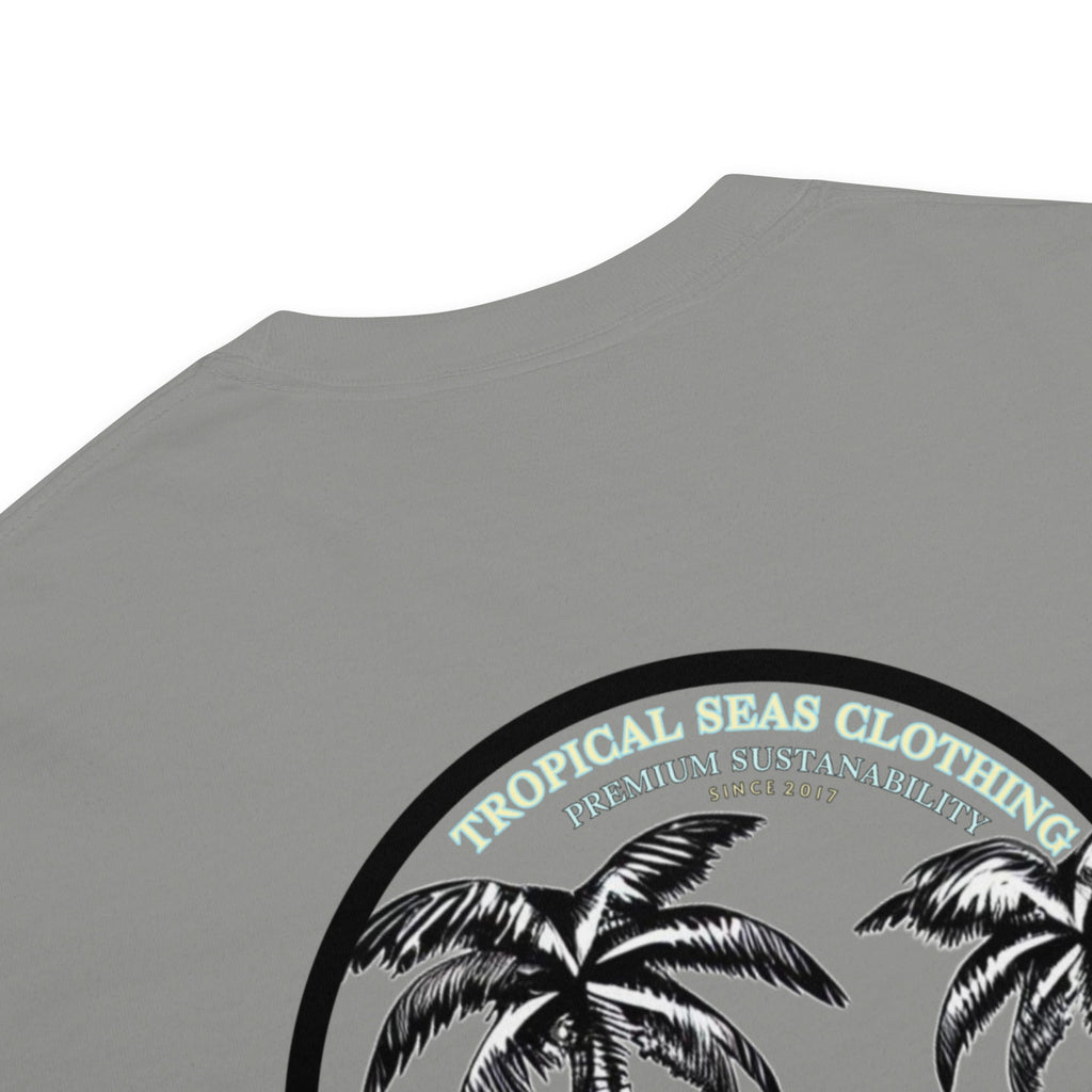 Camiseta Pesada para Hombres Island Time, Siempre