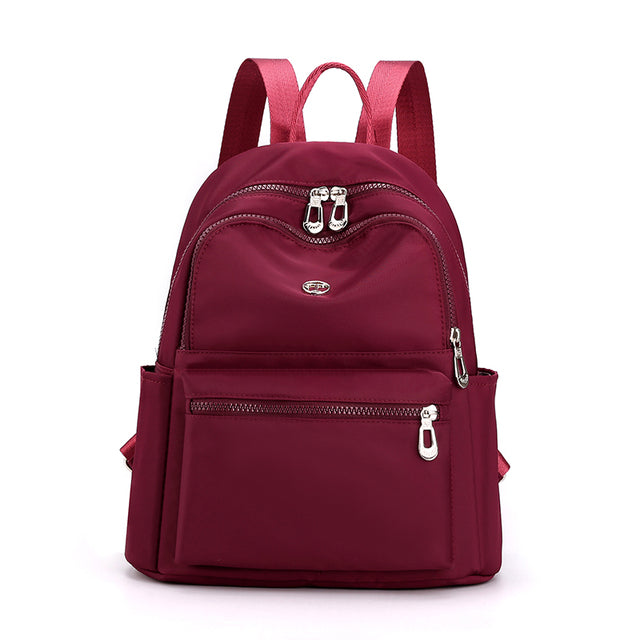 Vento Marea Women's Waterproof Travel Backpack (Red)