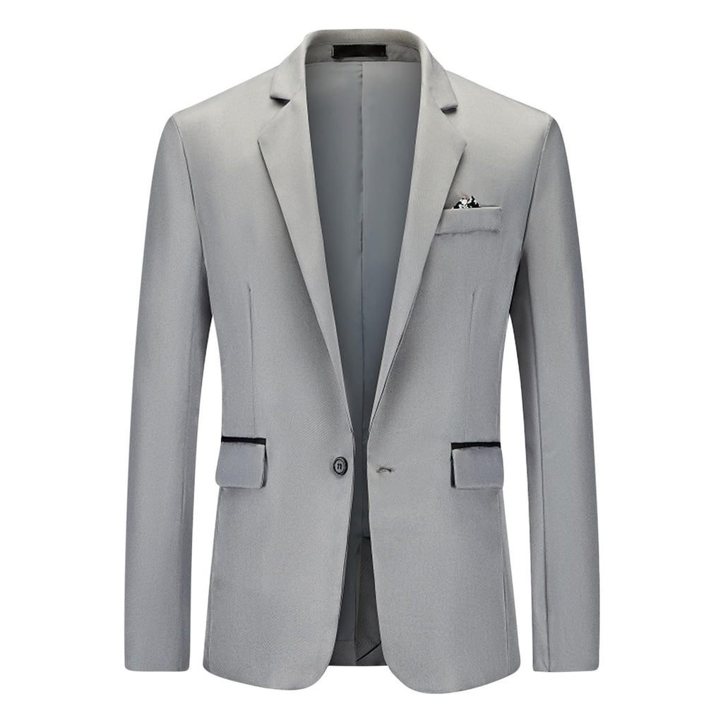 Same Day Delivery Items Prime Blazer for Men 2024 Summer Fall Casual Suit Jacket Regular Fit Lapel Business Daily Lightweight Sport Coats Blazers Sacos Para Hombre De Vestir
