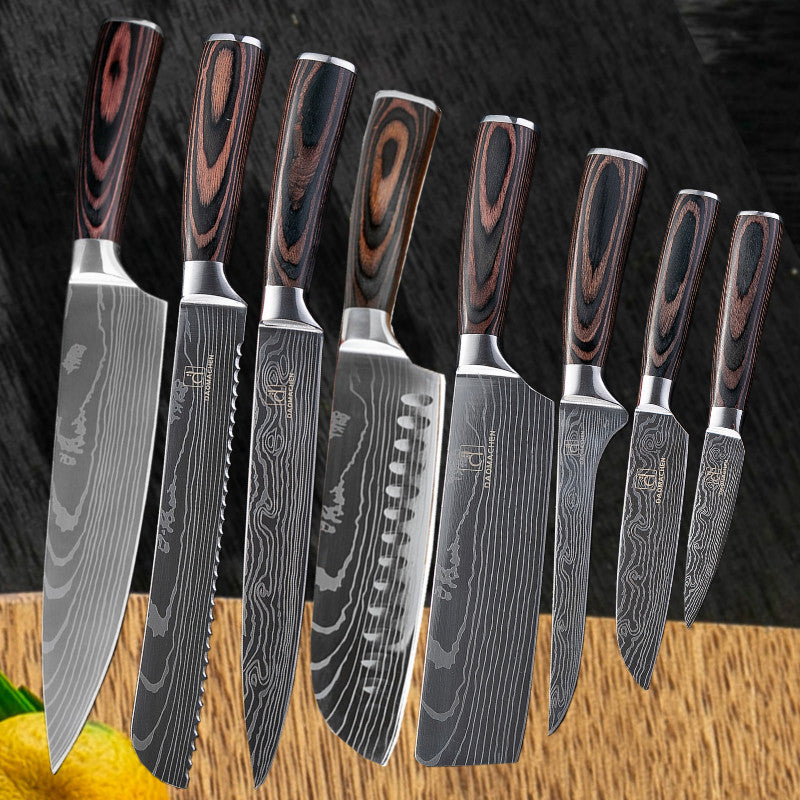 Elite Damascus Chef Knives