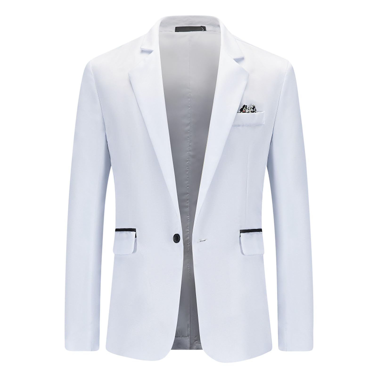 Black Blazer Men Cheap Mens Casual Suit Blazer Business Jackets Slim Fit Lightweight Long Sleeve Sport Coats for Wedding Prom Party Sacos Para Hombre De Vestir