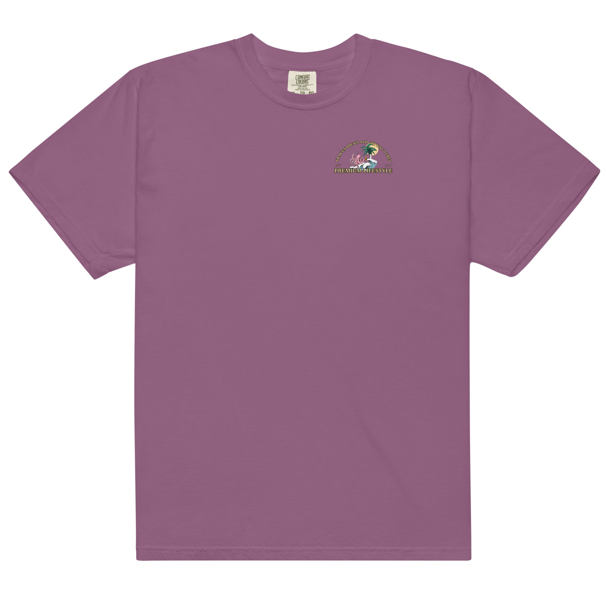 Camiseta pesada de estilo de vida premium para hombre