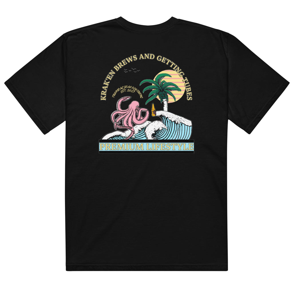 Camiseta pesada de estilo de vida premium para hombre