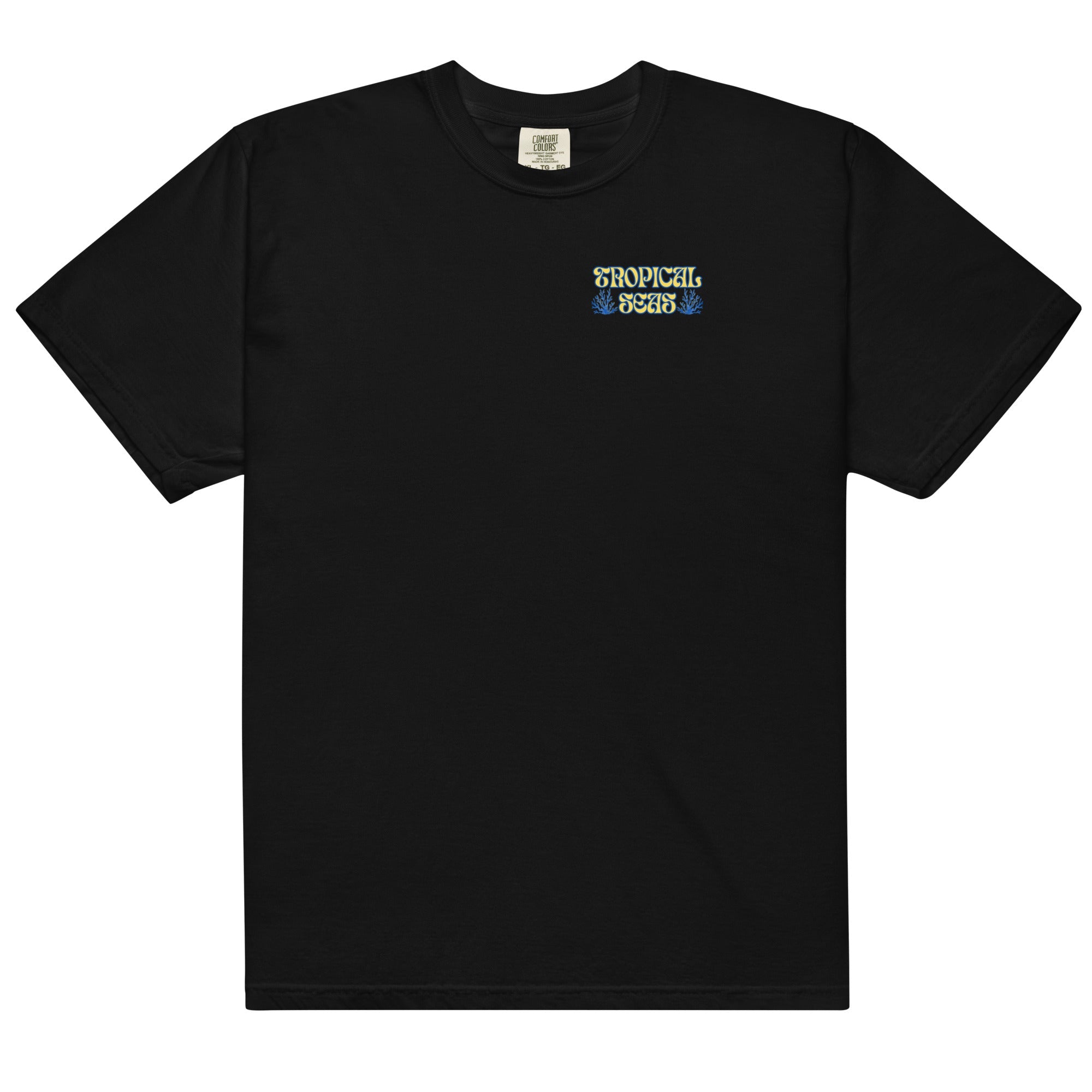 Camiseta Pesada para Hombres 'Salvemos Nuestros Océanos'