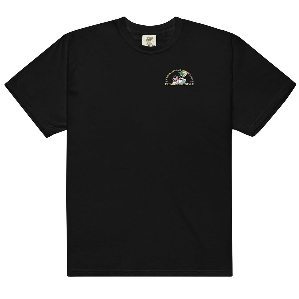 Camiseta pesada de estilo de vida premium para hombre