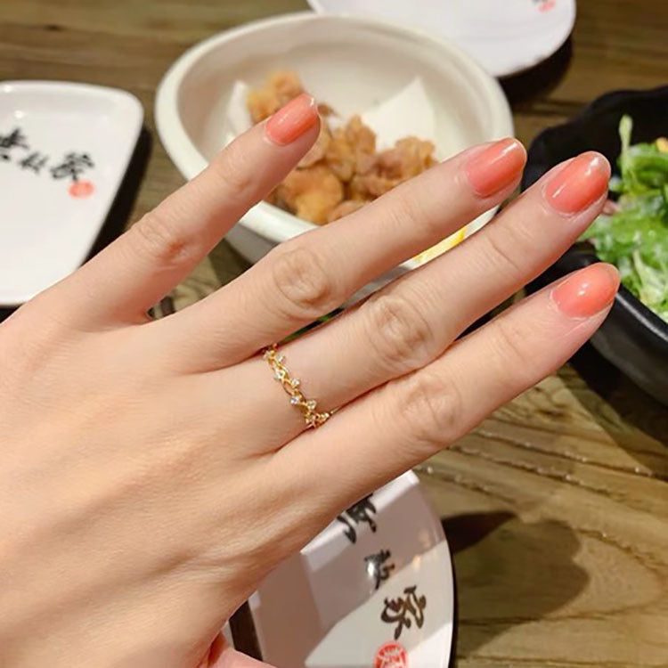 Anillo de Moda en Plata de Ley S925 de Lujo Ligero