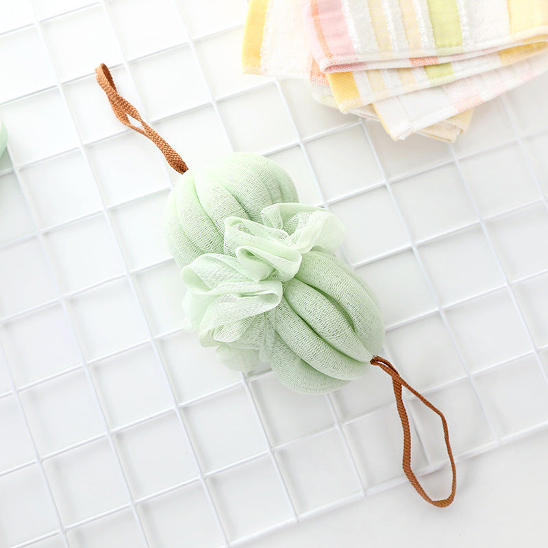 Toalla de Baño Grande Japonesa y Bola de Baño Exfoliante