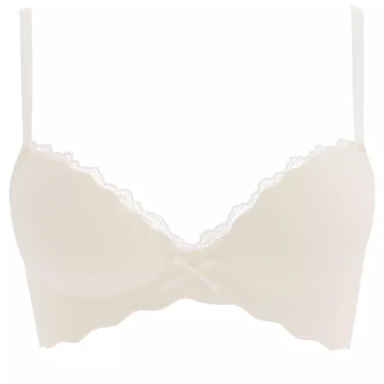 Conjunto de Sujetador Inalámbrico Push-Up Sin Costuras para Pechos Pequeños