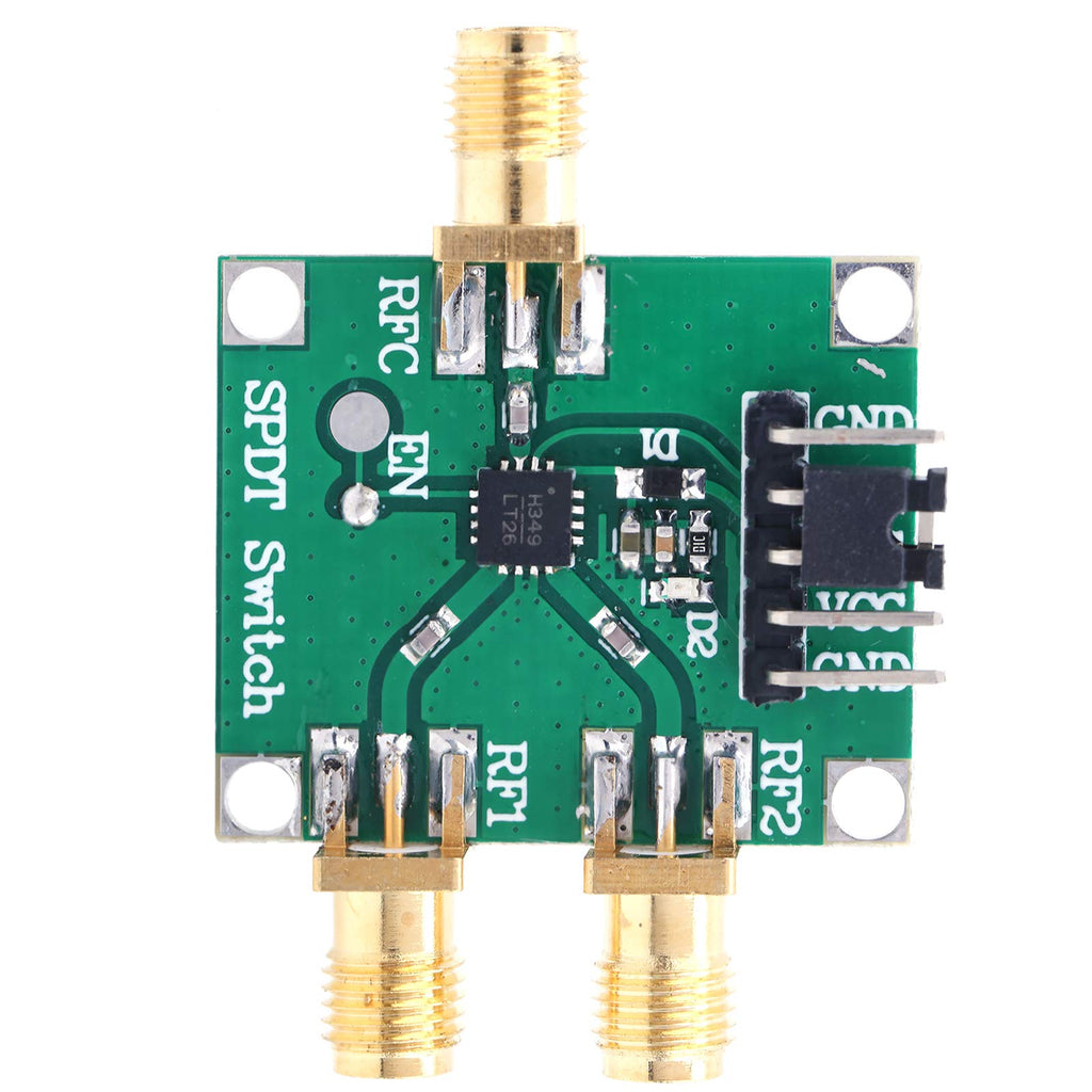 Módulo Switch RF 3~5V PCB Polo Simple Doble Tiro – Aumenta el Tiempo de Trabajo Continuo, Impedancia de Entrada/Salida, Interfaz SMA (HMC349)