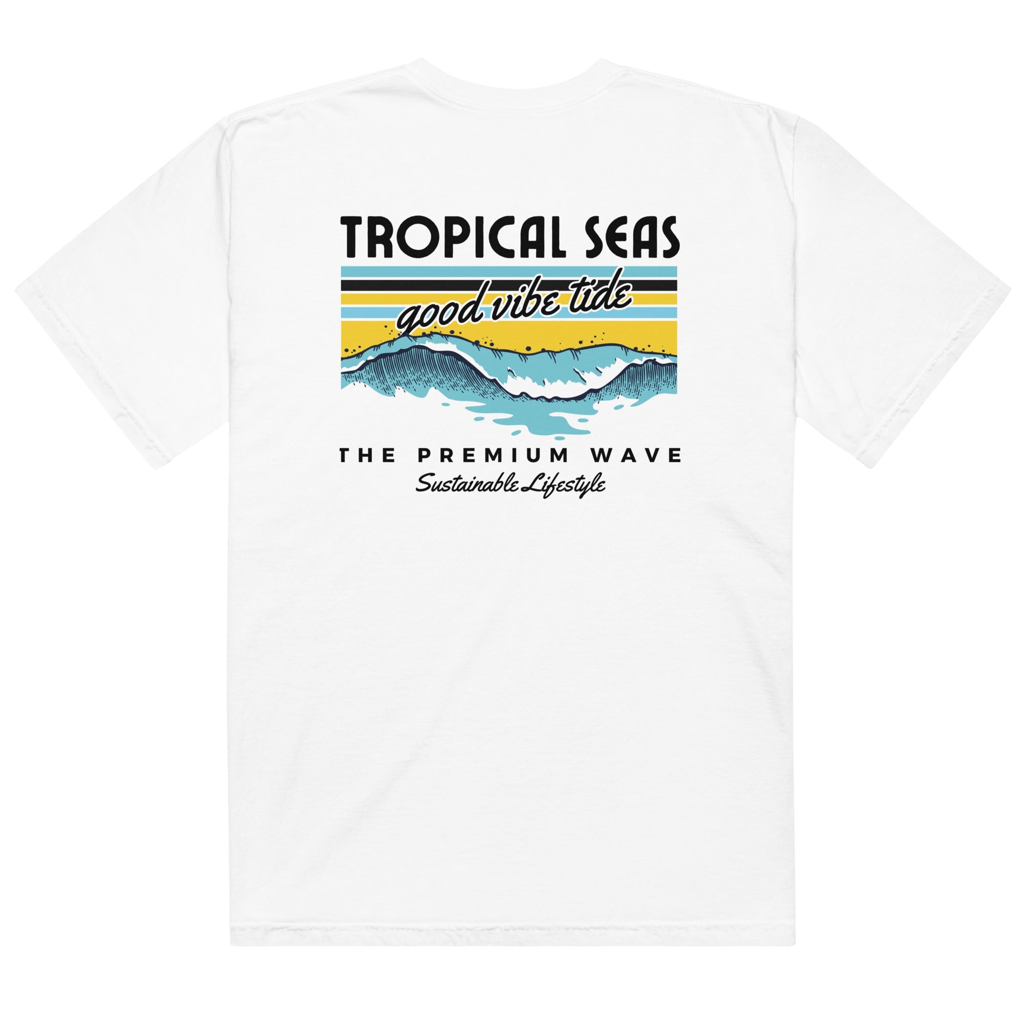 Camiseta Pesada Premium Wave para Hombre