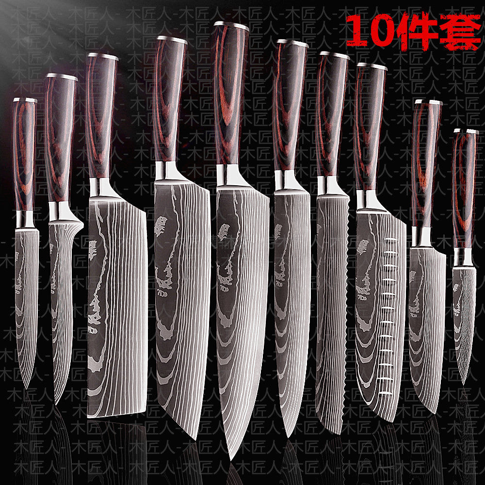 Elite Damascus Chef Knives