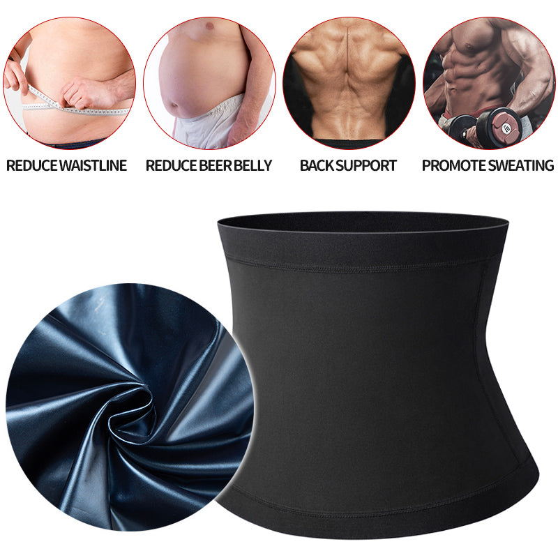 Faja Reductora de Abdomen para Hombres, Cinturón Adelgazante de Sauna