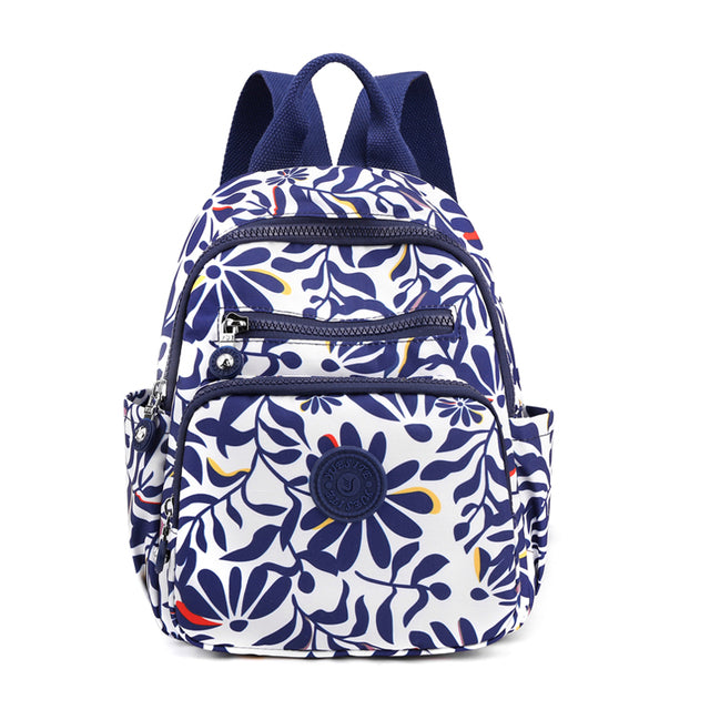 2021 Vento Marea Mochila Mini con Estampado Floral para Mujer
