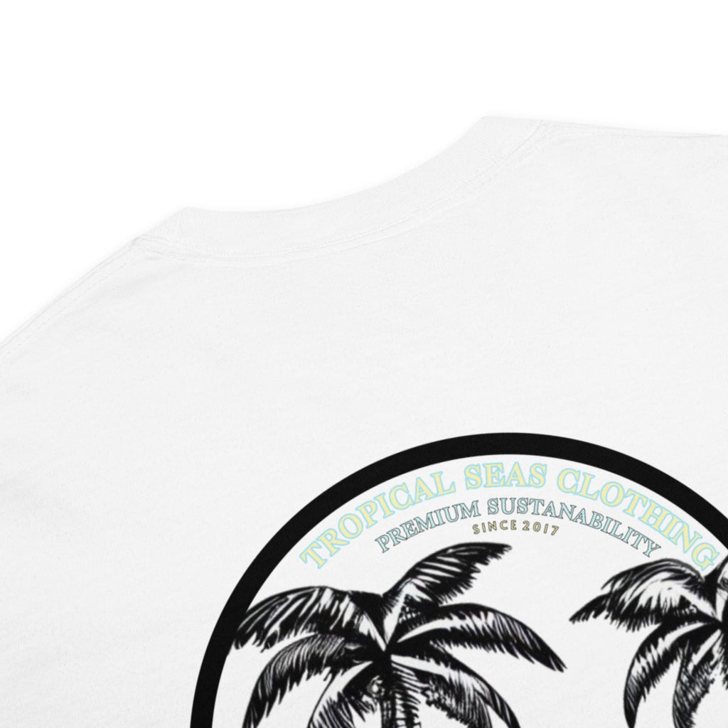 Camiseta Pesada para Hombres Island Time, Siempre
