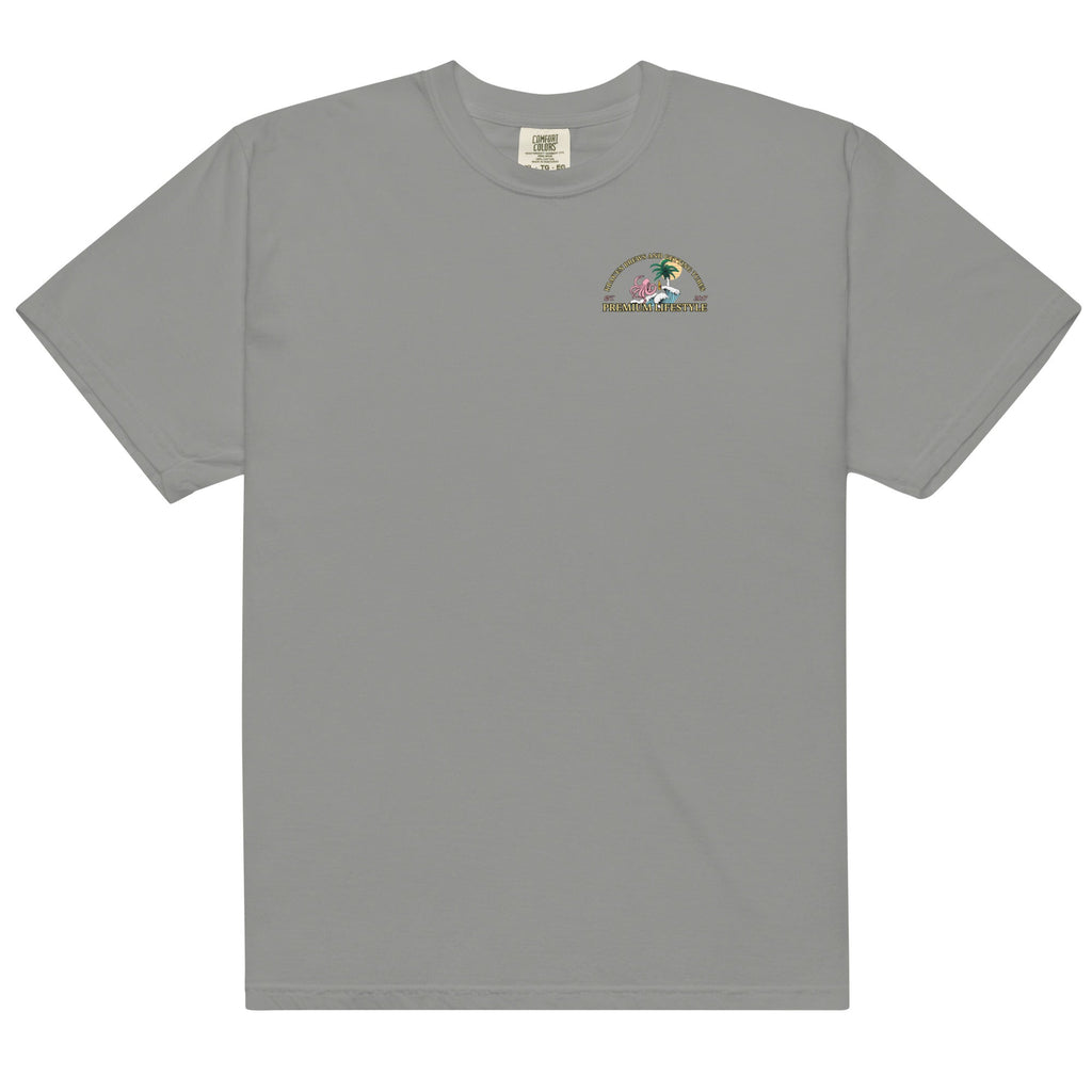 Camiseta pesada de estilo de vida premium para hombre