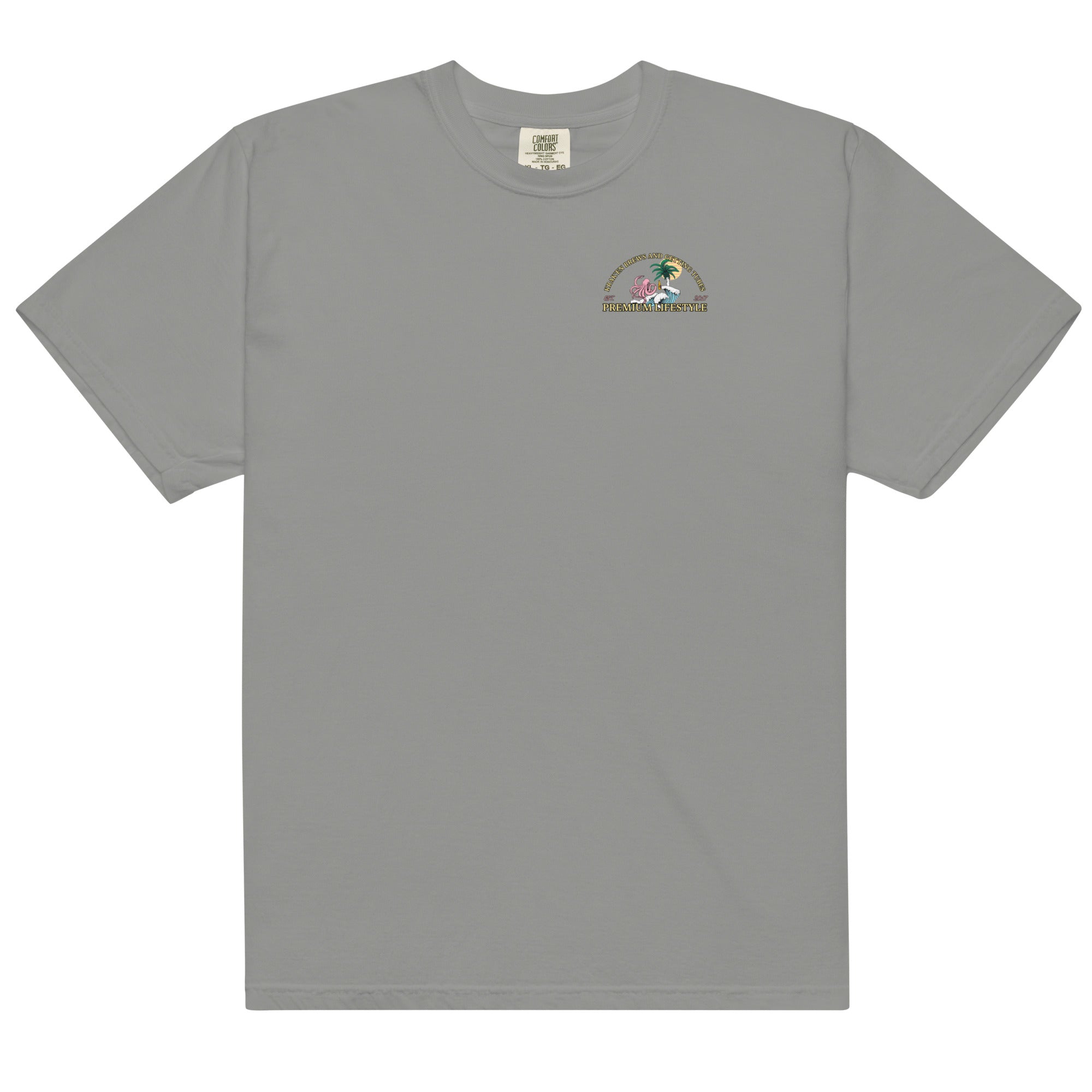 Camiseta pesada de estilo de vida premium para hombre