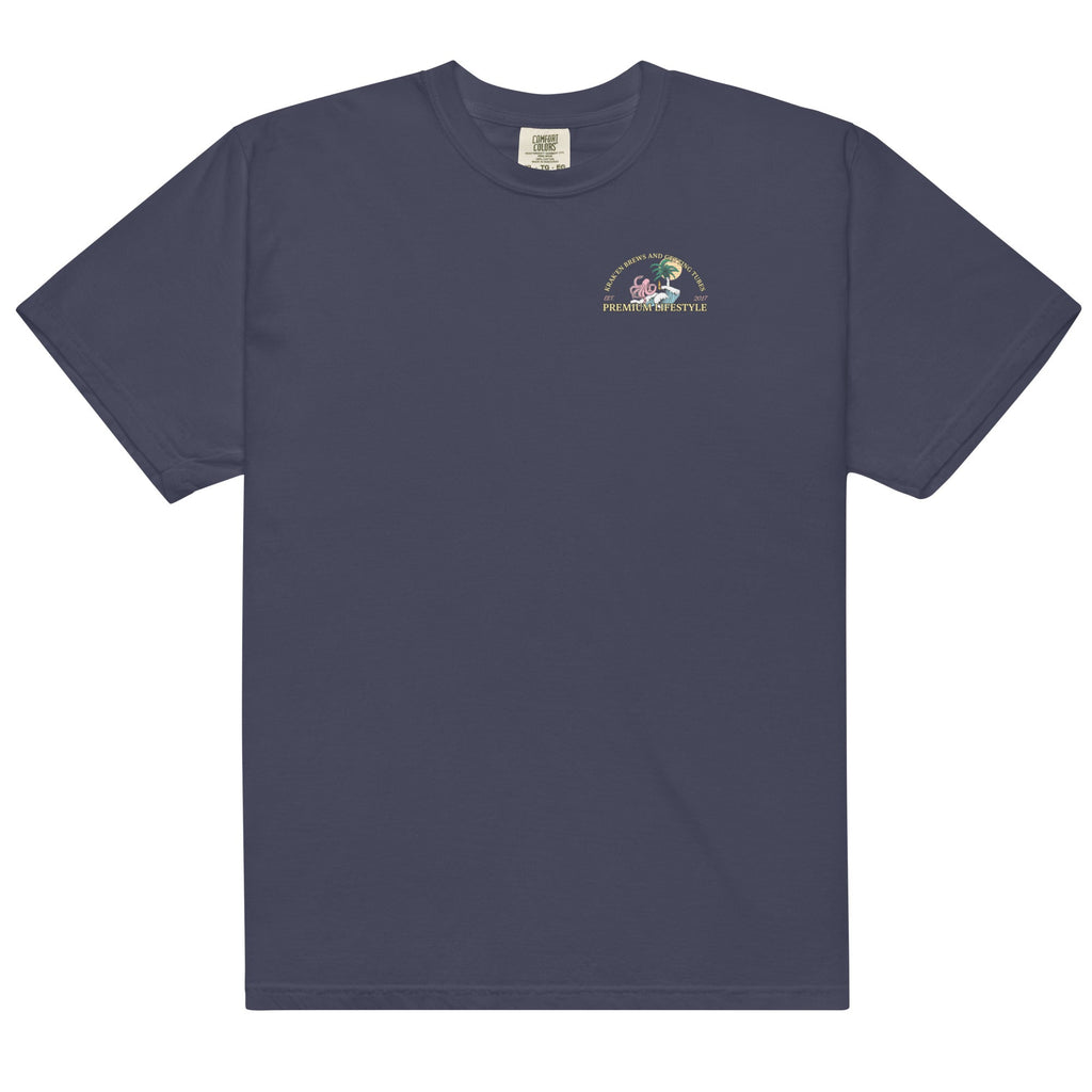 Camiseta pesada de estilo de vida premium para hombre