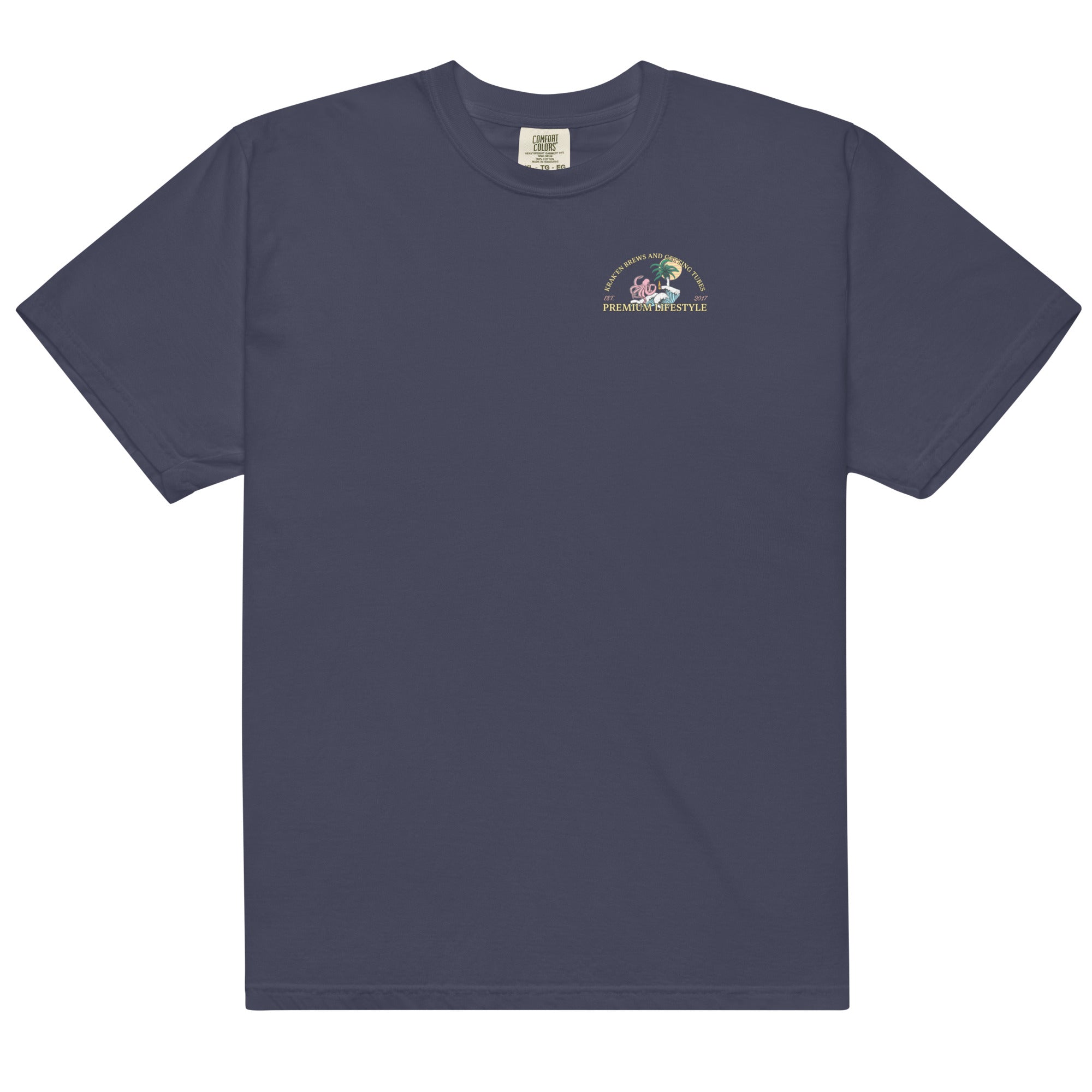 Camiseta pesada de estilo de vida premium para hombre