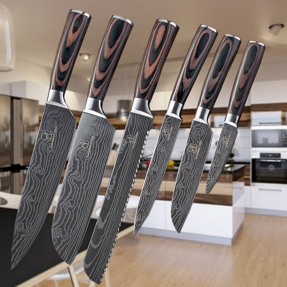 Elite Damascus Chef Knives
