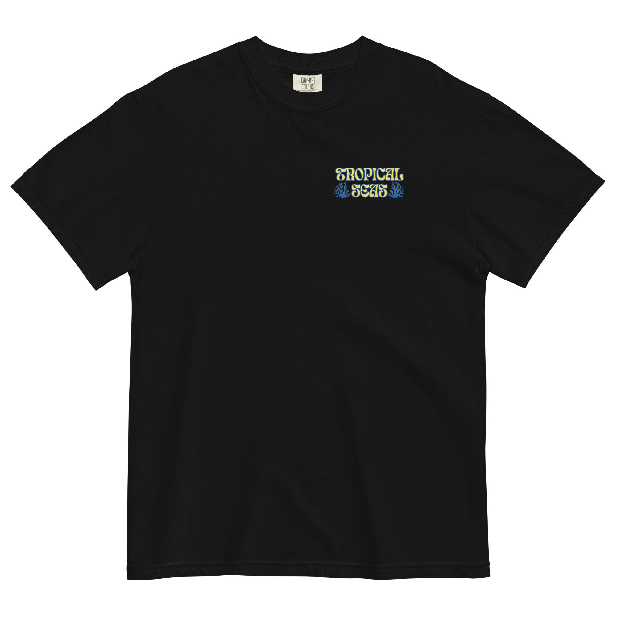 Camiseta Pesada para Hombres 'Salvemos Nuestros Océanos'