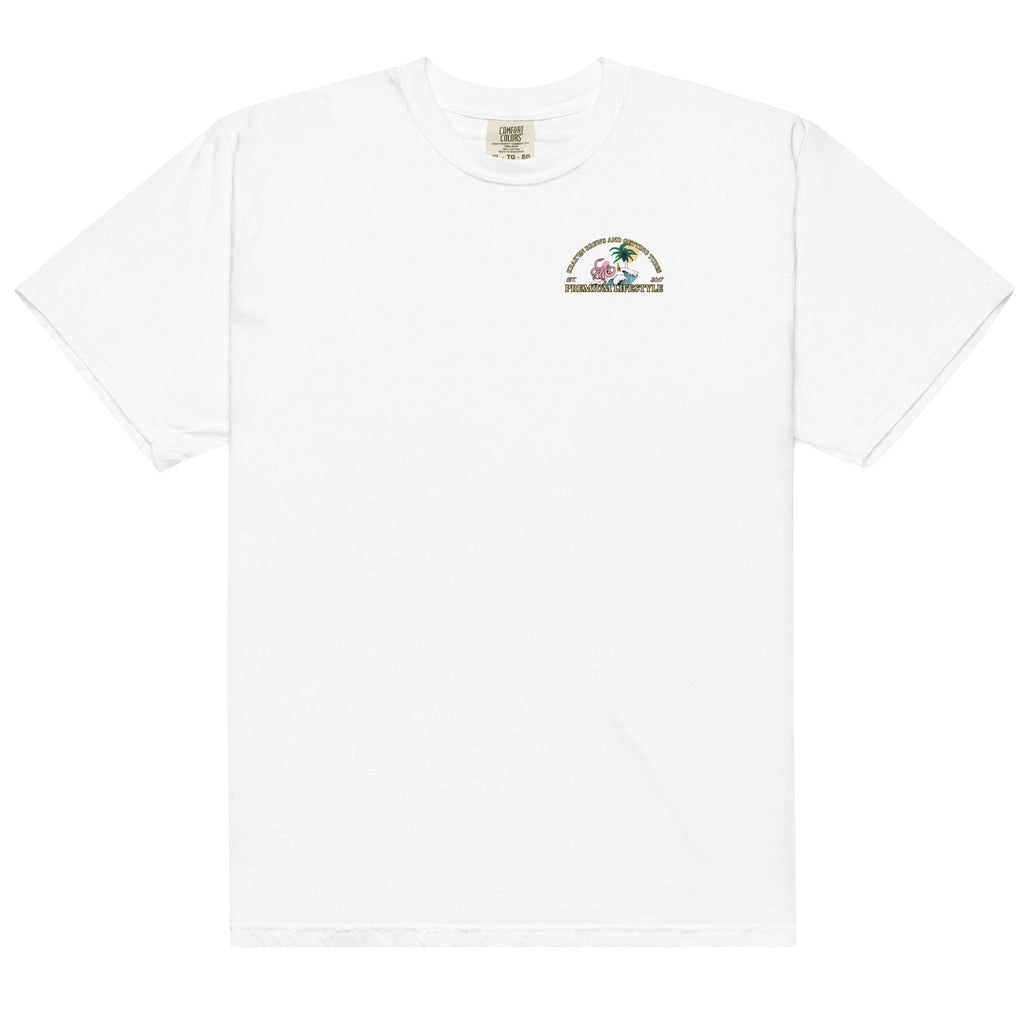Camiseta pesada de estilo de vida premium para hombre