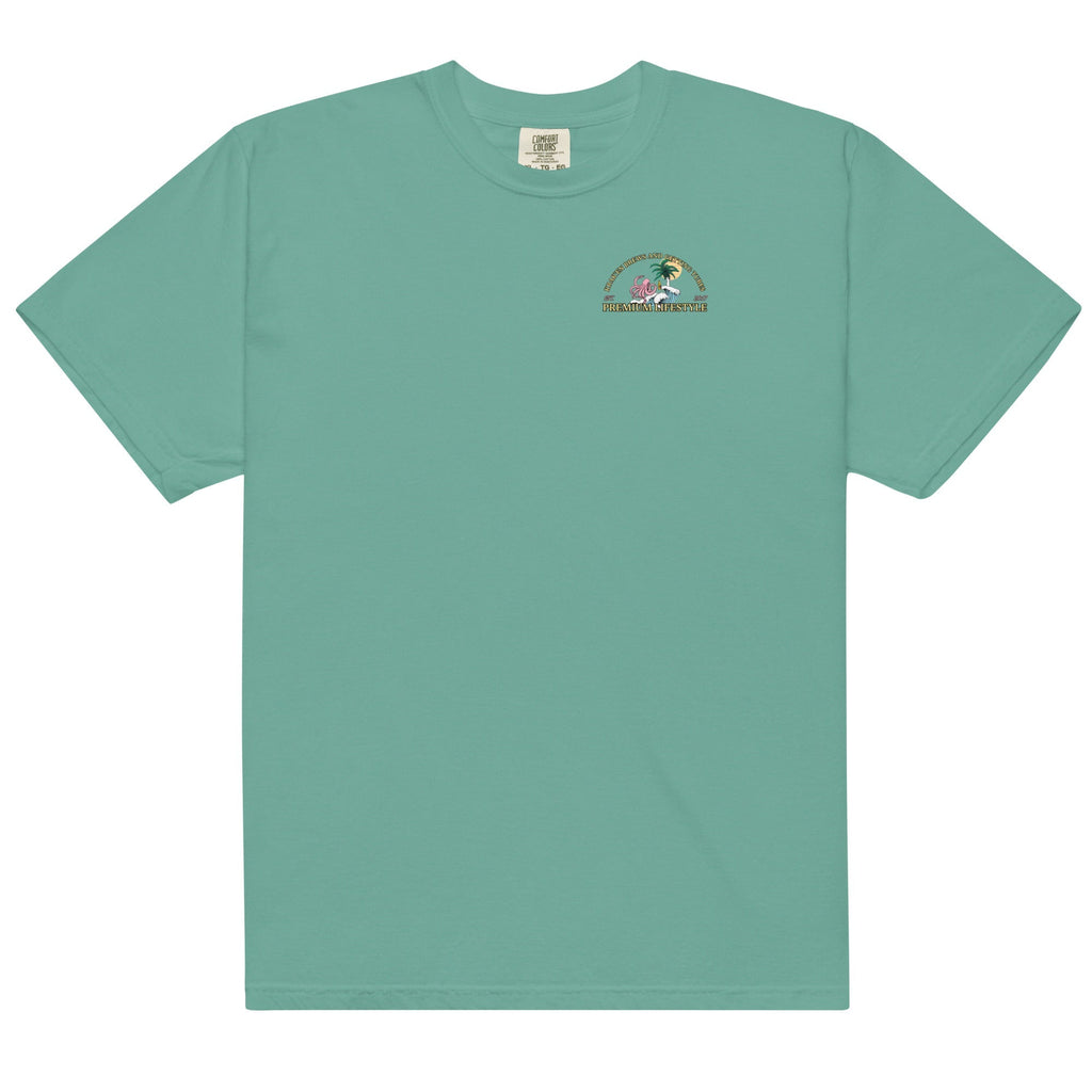 Camiseta pesada de estilo de vida premium para hombre