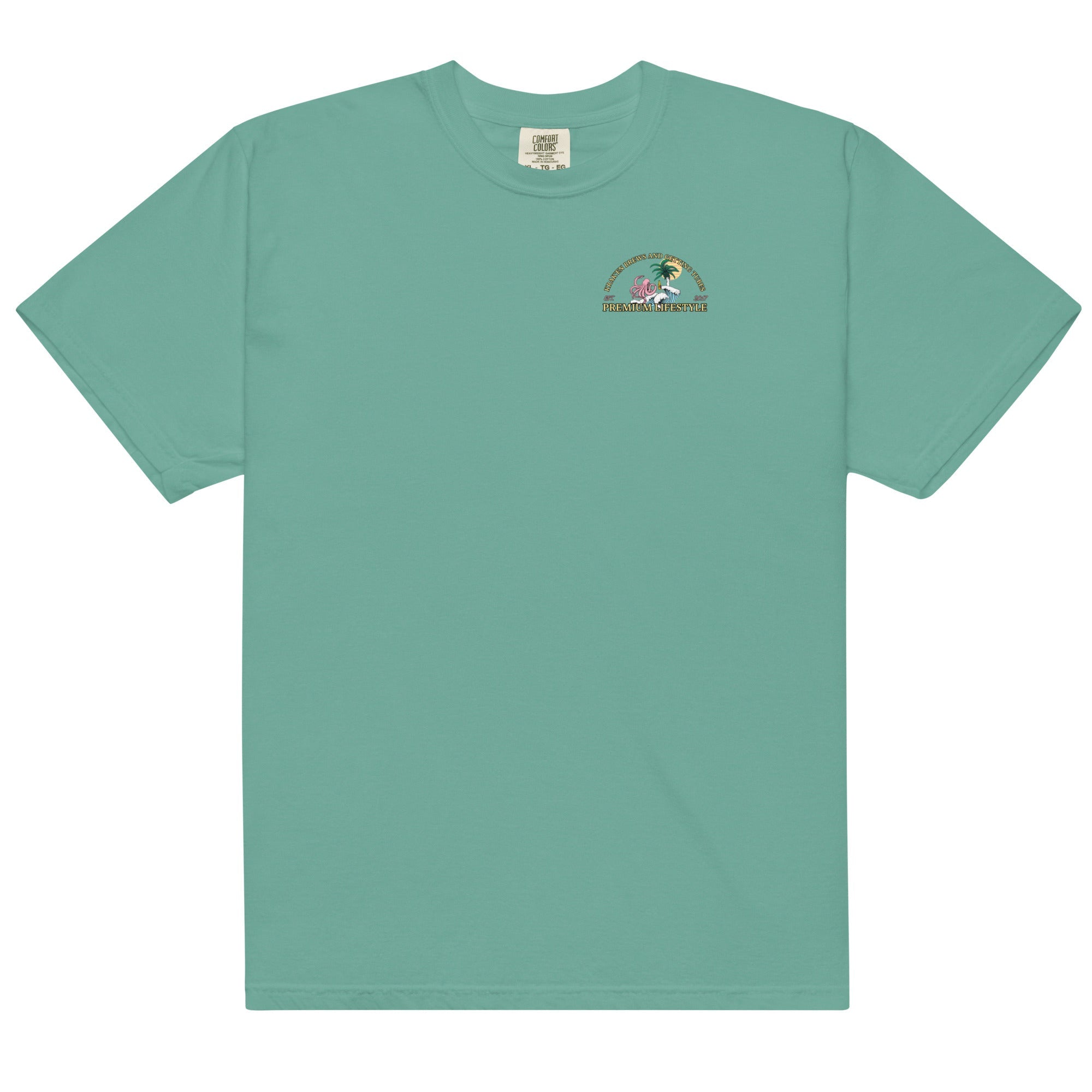 Camiseta pesada de estilo de vida premium para hombre