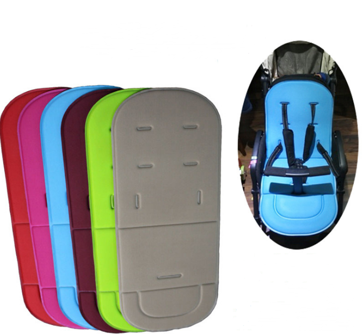 Cojín y Asiento Acolchado de Algodón Universal para Cochecito de Bebé