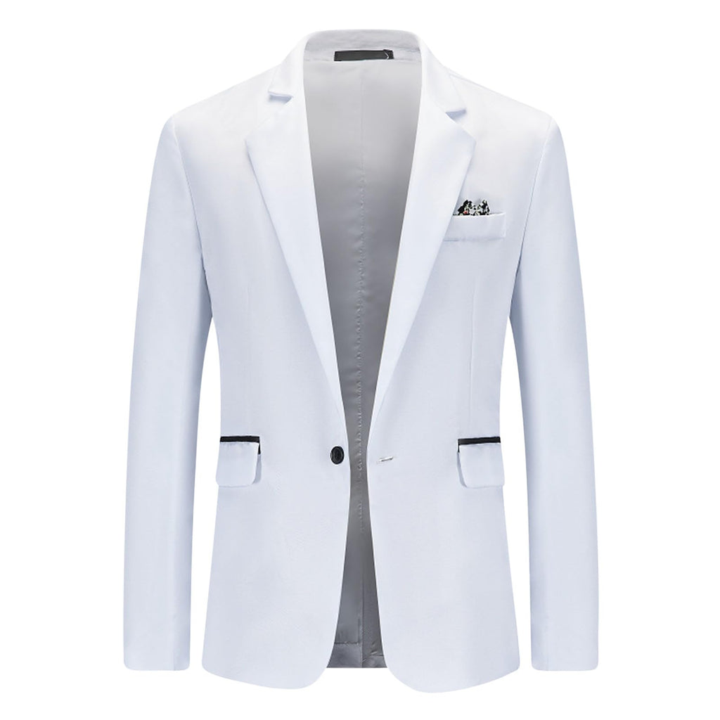 Black Blazer Men Cheap Mens Casual Suit Blazer Business Jackets Slim Fit Lightweight Long Sleeve Sport Coats for Wedding Prom Party Sacos Para Hombre De Vestir