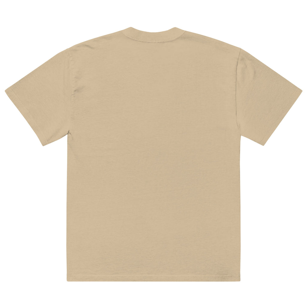 Camiseta Oversized Tropical Seas desgastada