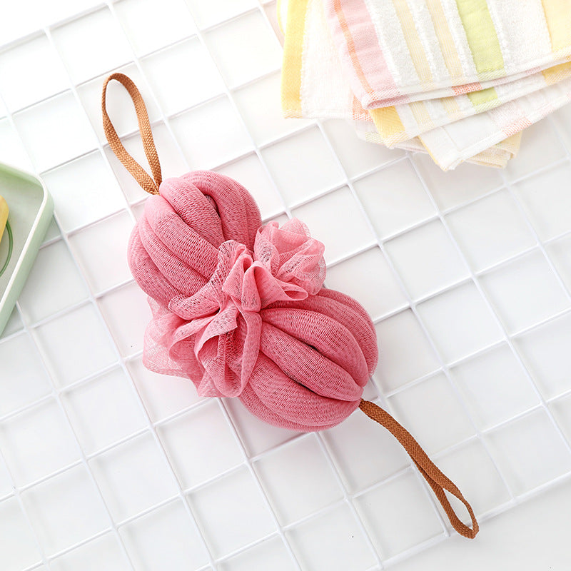 Toalla de Baño Grande Japonesa y Bola de Baño Exfoliante