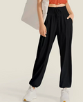 Pantalones Harem Holgados con Bolsillos para Yoga para Mujer