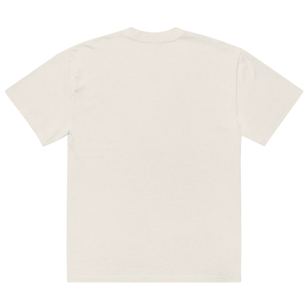 Camiseta Oversized Tropical Seas desgastada
