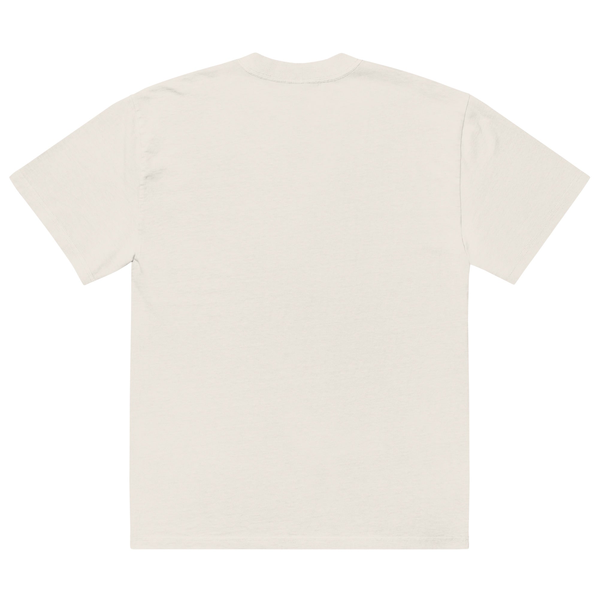 Camiseta Oversized Tropical Seas desgastada
