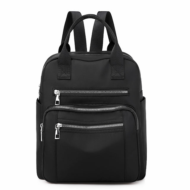 Vento Marea Women's Waterproof Travel Backpack - Black