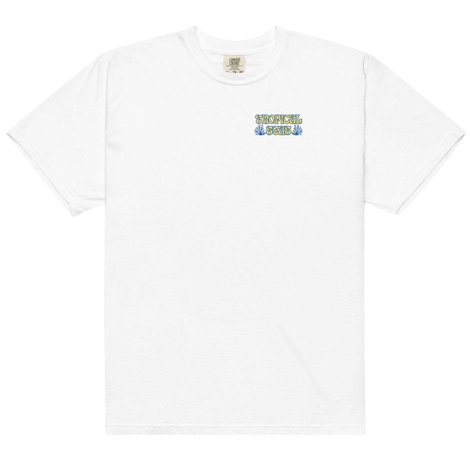 Camiseta Pesada para Hombres 'Salvemos Nuestros Océanos'