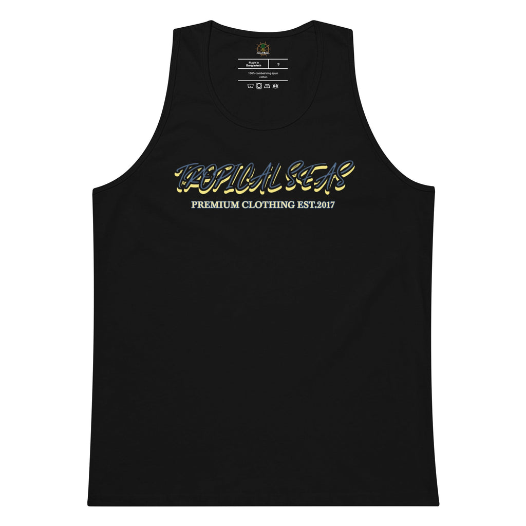 Camiseta Sin Mangas Wild Waves Premium para Hombre