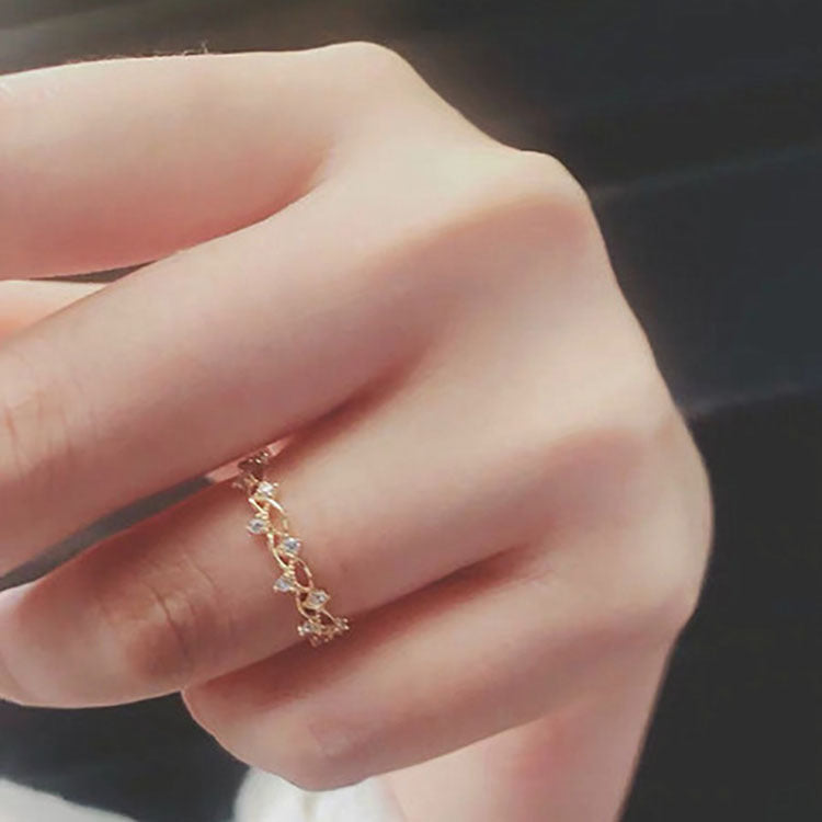 Anillo de Moda en Plata de Ley S925 de Lujo Ligero