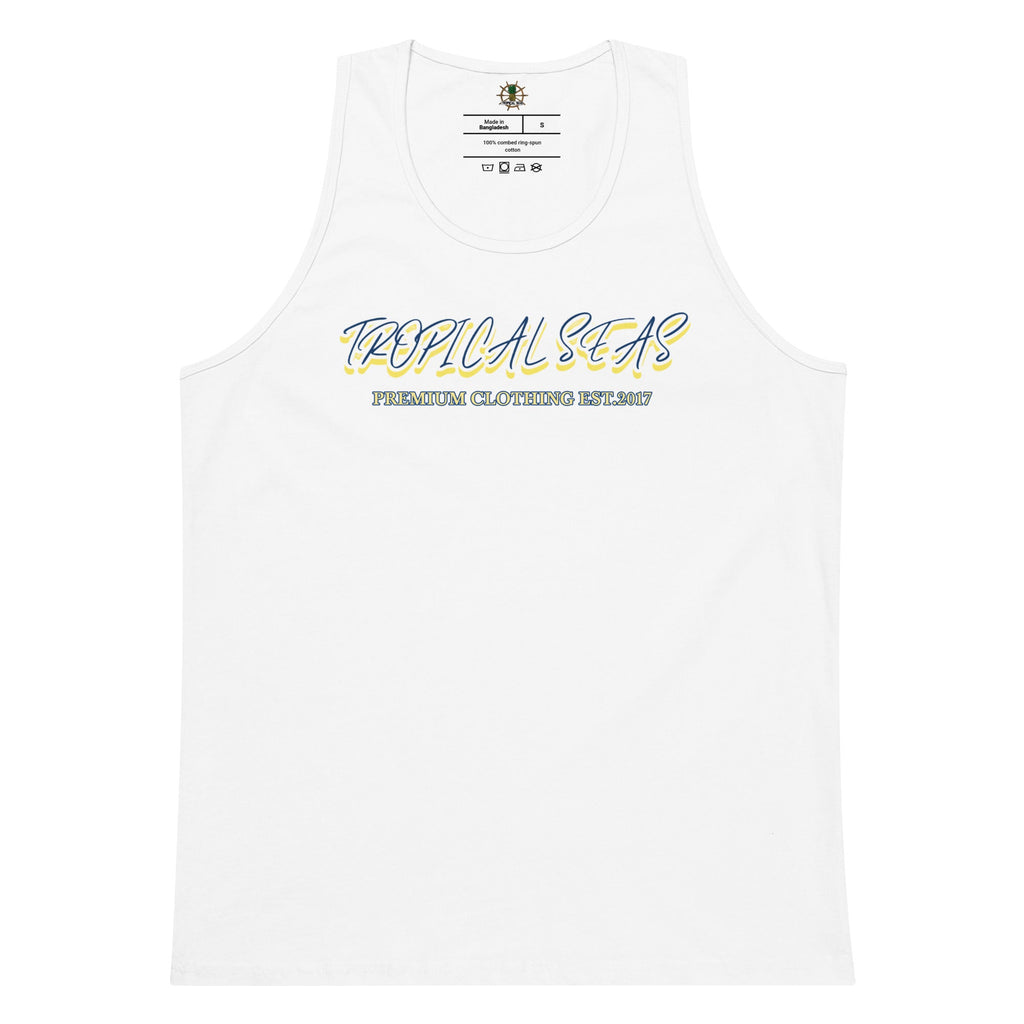 Camiseta Sin Mangas Wild Waves Premium para Hombre